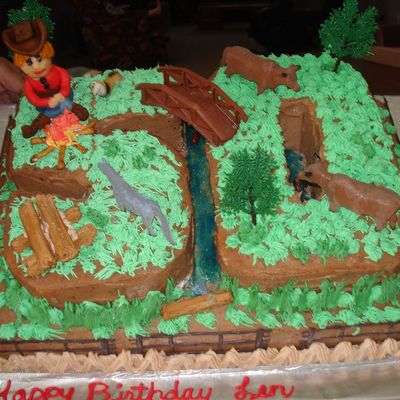 50Th Birthday Cake For A Rancher