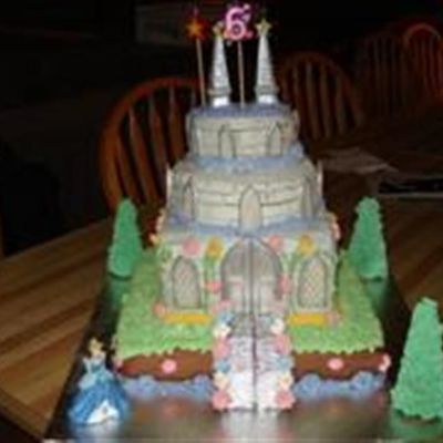 Castle Birthday Cake For My 6 Year Old Grandaughter, Jayce