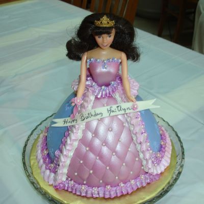 Birthday Barbie Cake