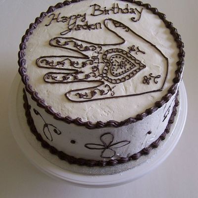 Henna Birthday Cake