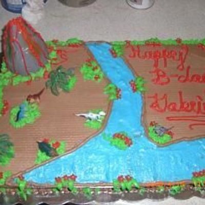 A Dinosouar Cake