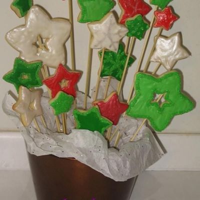 Cookie Bouquet For X-Mas
