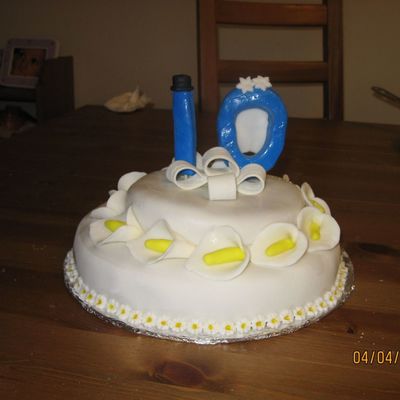 10Th Annivesary Cake