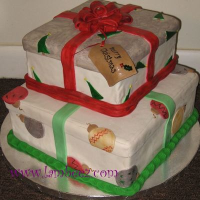 Christam Gift Cake