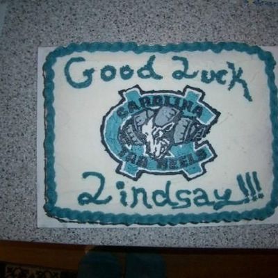University Of North Carolina Going Away Cake