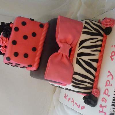 Hot Pink & Zebra Stripes