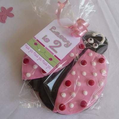 Ladybug Cookie Favors