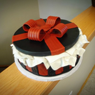 Hat Box Cake
