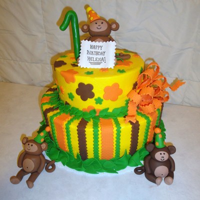 Monkey First Birthday