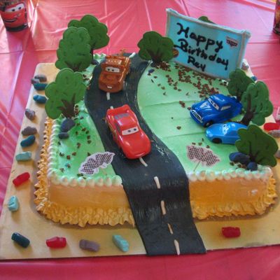 Cars Cake