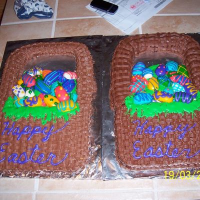 Easter Basket Cakes