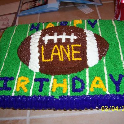 Lsu Birthday Cake