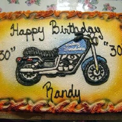 Motocycle Cake