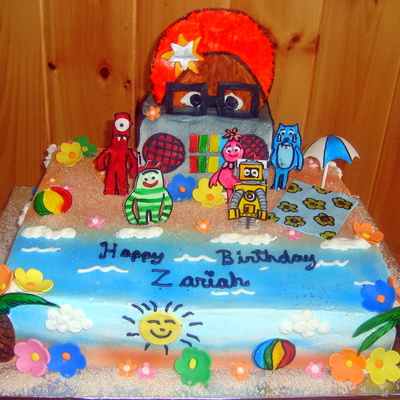 Yo Gabba Gabba Beach Luau