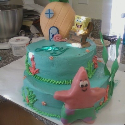Spongebob Cake