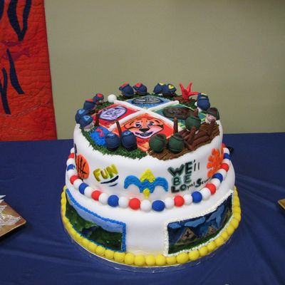 Cub Scouts Blue And Gold Cake