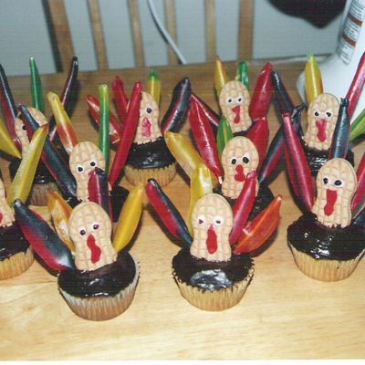 1St Thanksgiving Cup-Cakes