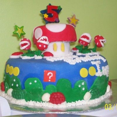 Mario Bday Cake