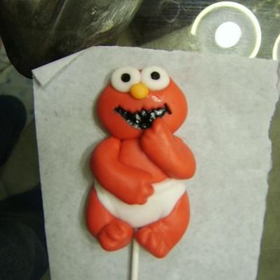 Baby Elmo Lollipop