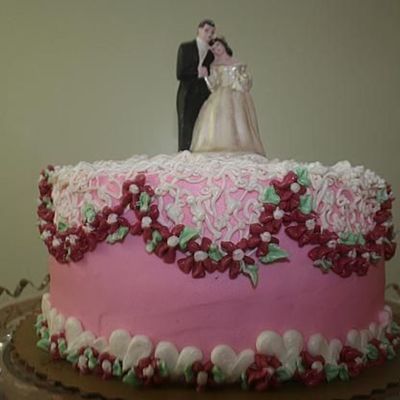 56 Year Old Wedding Cake....