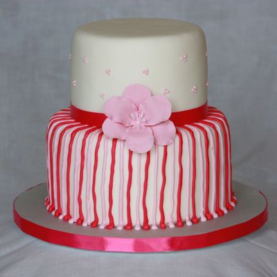 Pink And Pink With Flower