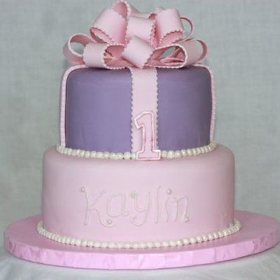 Kaylin's 1St Birthday Cake