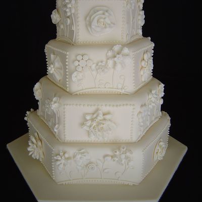 Ivory Wedding Cake