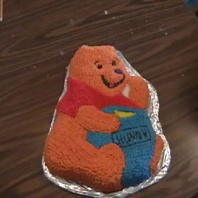 Pooh Bear Cake