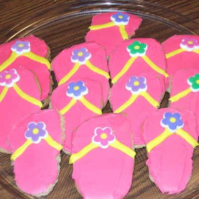 Flip Flop Cookies