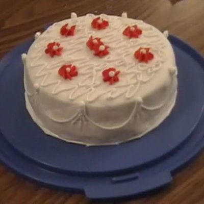 Fondant Covered Cake