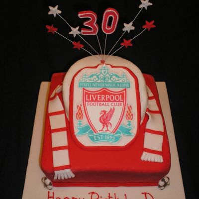Liverpool Fc Supporters Cake