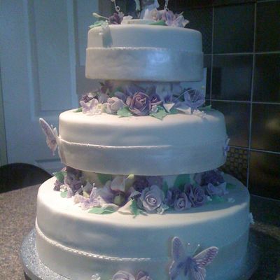Danielle's Wedding Cake