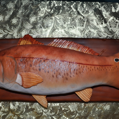 Groom's Red Fish Cake