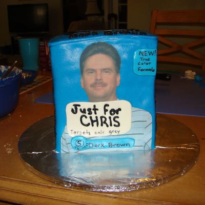 My Husband's 40Th B-Day Cake