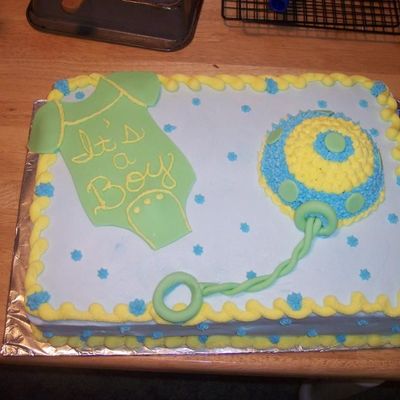 My First Baby Shower Cake!!!