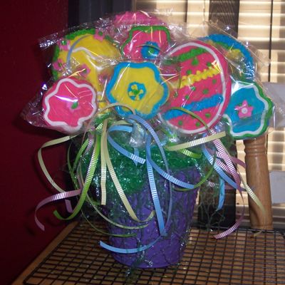 Easter Cookie Bouquet
