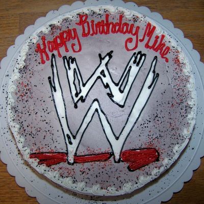 Wwe Birthday Cake
