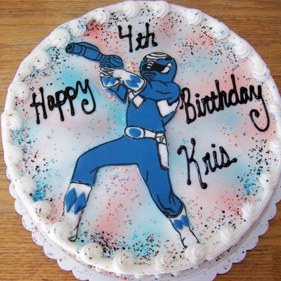 Power Ranger Birthday Cake