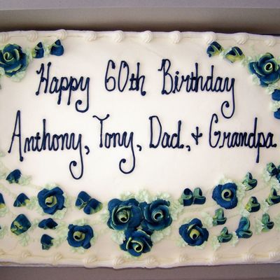 A Grandpa's Birthday Cake