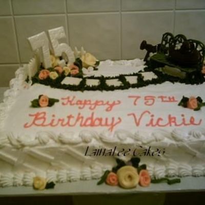 75Th Birthday Cake