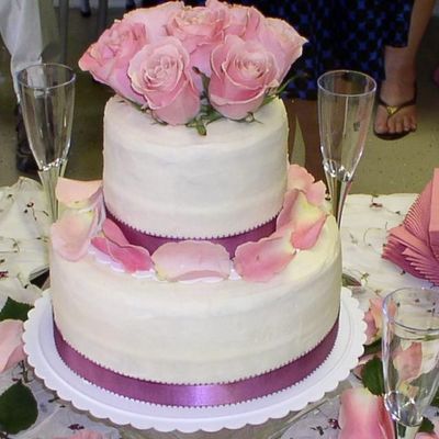 First Paid Wedding Cake