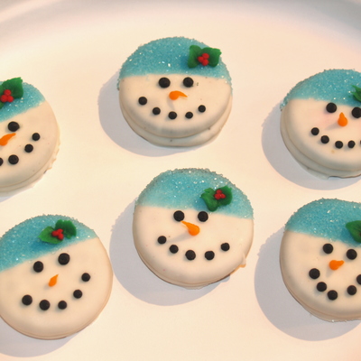 Snowman Oreo's