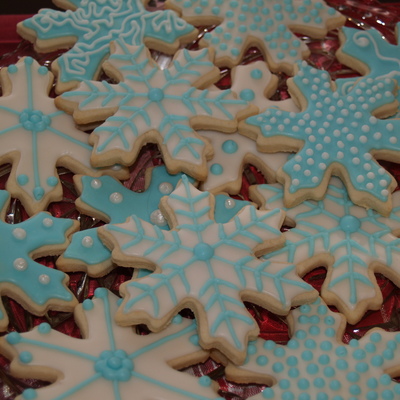 Snowflake Sugar Cookies