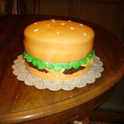 Krabby Patty Cake