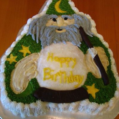 Wizard Birthday Cake