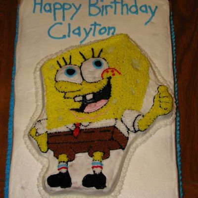 Sponge Bob Square Pants Birthday Cake