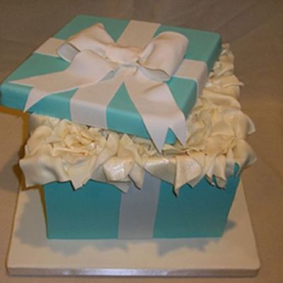Tiffany Box Cake