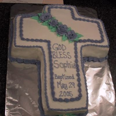 Baptism Cake