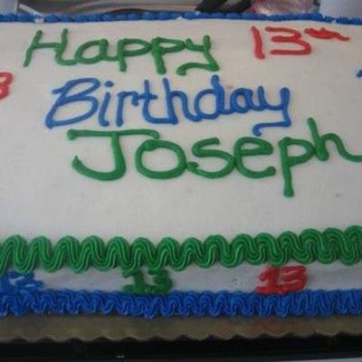 13 Year Old Birthday