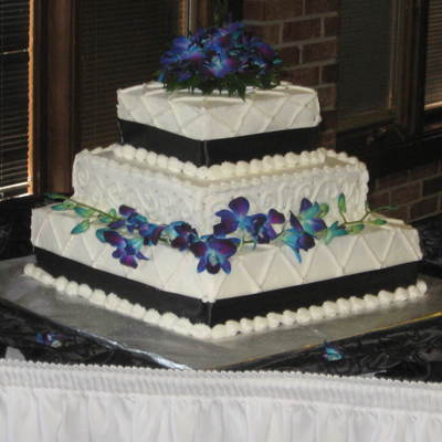 Second Wedding Cake Ever Made....